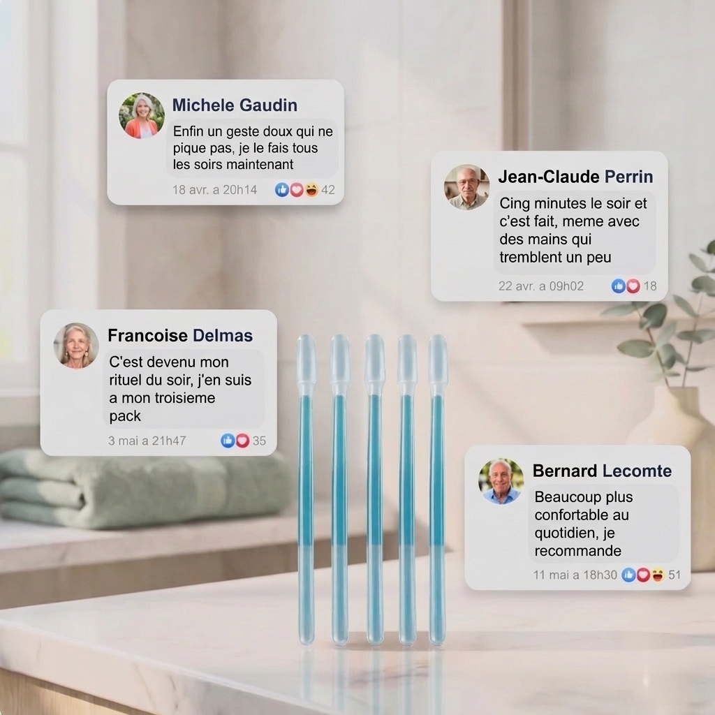 Bâtonnet nettoyant réutilisables Oraclear™
