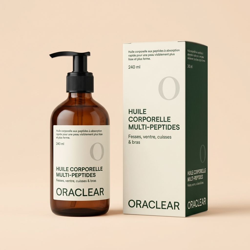 Huile raffermissante multi peptides ORACLEAR