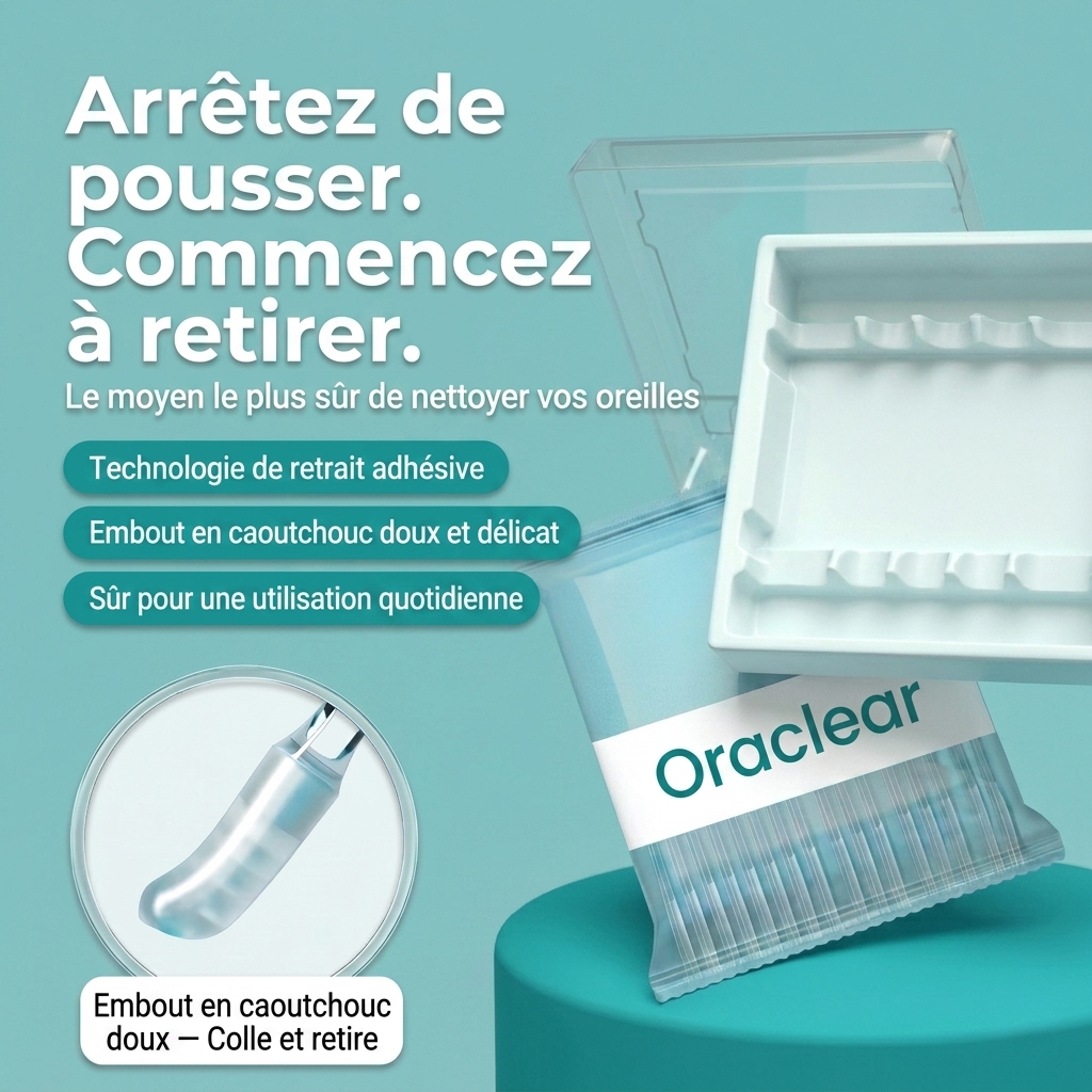 Bâtonnet nettoyant réutilisables  Oraclear™