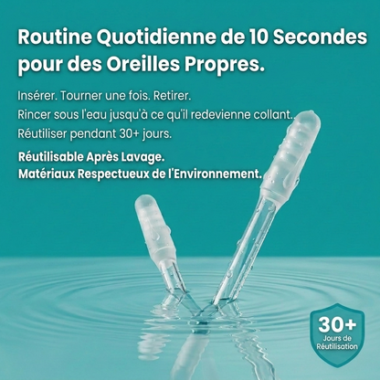Bâtonnet nettoyant réutilisables  Oraclear™