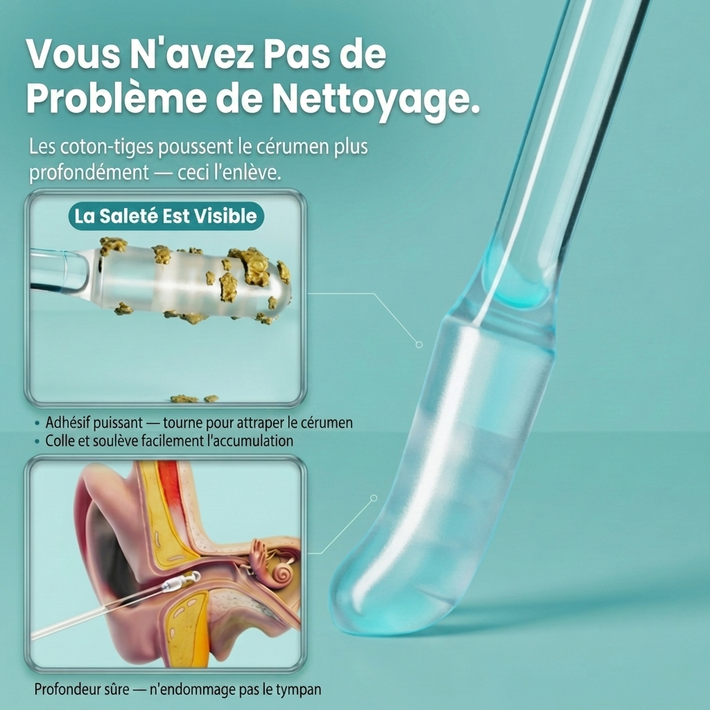 Bâtonnet nettoyant réutilisables  Oraclear™
