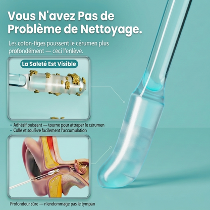 Bâtonnet nettoyant réutilisables  Oraclear™